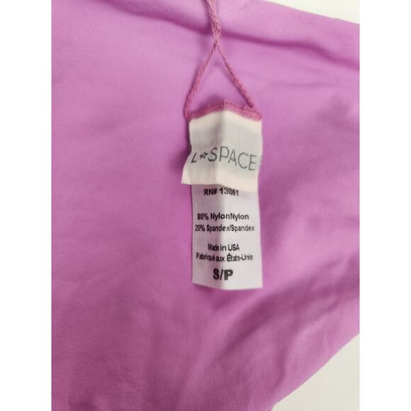 L*Space Breakers Bikini Bottom Reversible Size Small Purple Brown NWOT - Picture 5 of 5